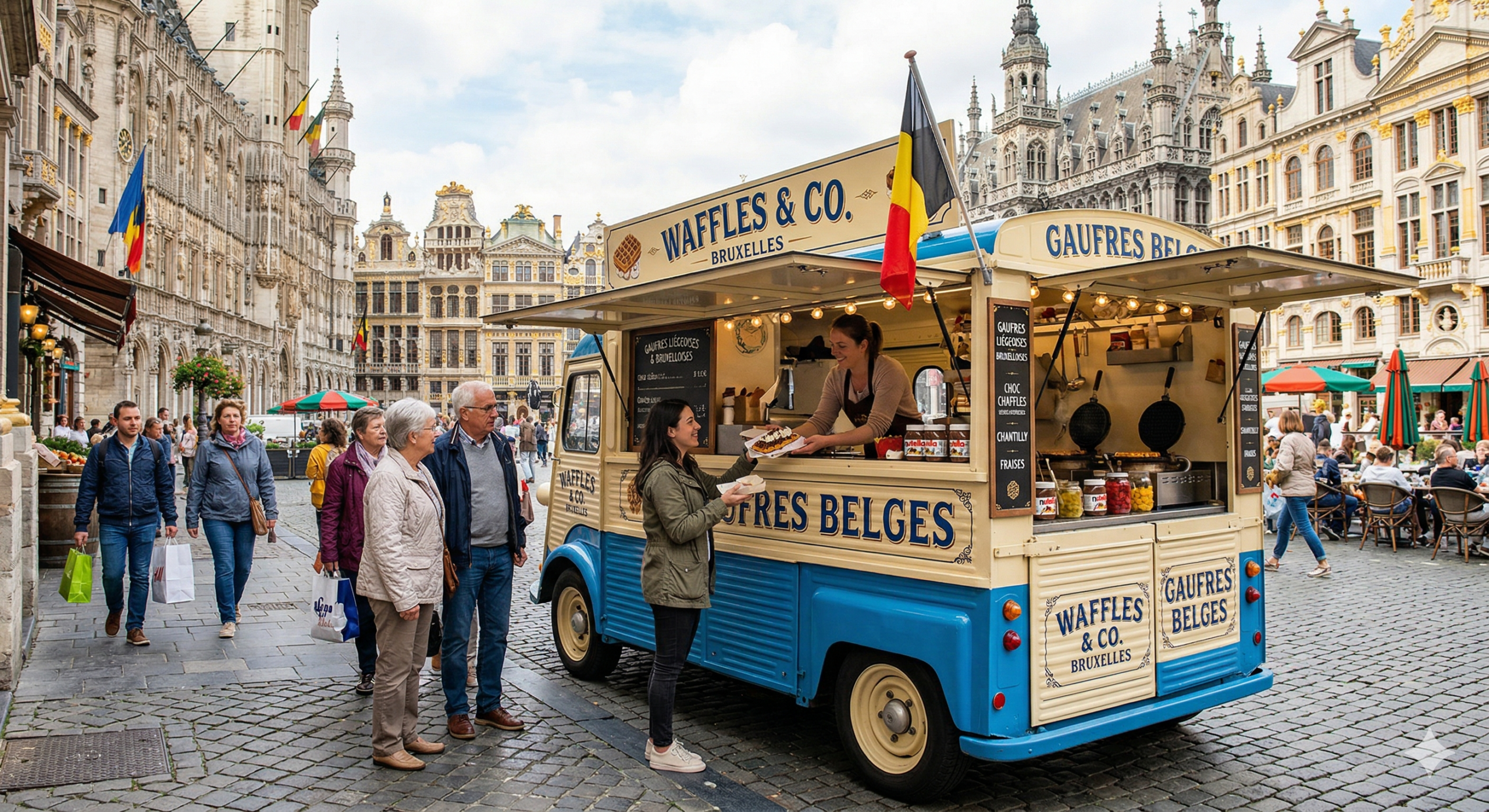 gaufres à bruxelles